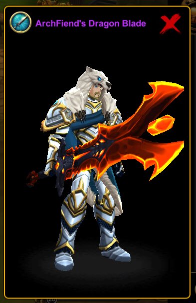 ArchFiend's Dragon Blade - AQ3D