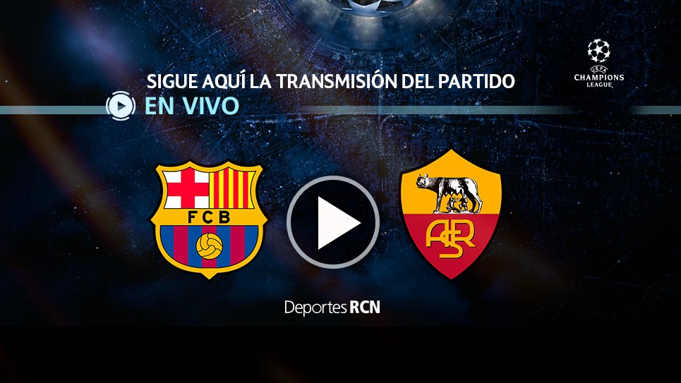 DeportesRCN's tweet image. #LaChampionsxRCN | ⏱️ 35' La Roma se repliega bien en defensa y por ahora controla el ataque del Barcelona. 

BAR 0-0 ROM

#EnVivo👉🏻bit.ly/1obXowk