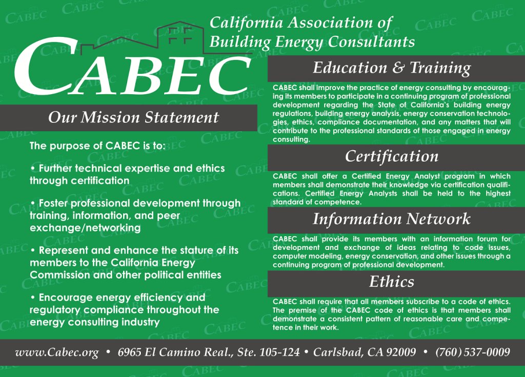 CABEC (CA Association of Building Energy Consultants) rubyroseyepez.wordpress.com/2018/04/04/cab…