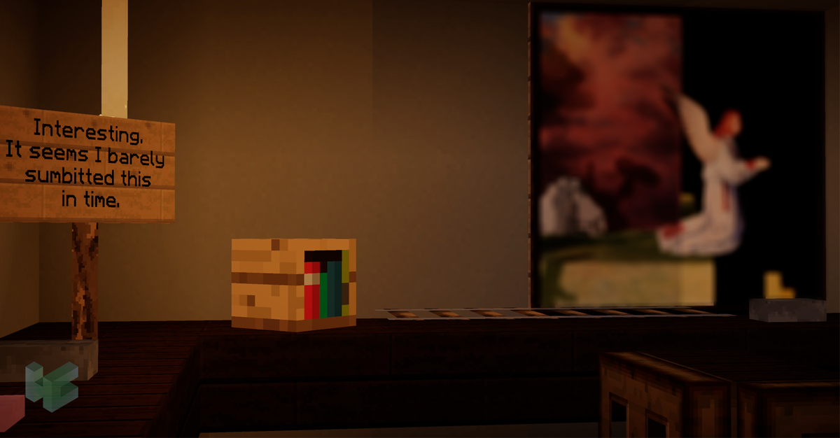 HarmoniCraftMC's tweet photo. Congratulations to Sercwine on his first Build Contest victory with the theme Offices! Visit his build by typing /plotme h Sercwine! https://t.co/6aDWdqqubo