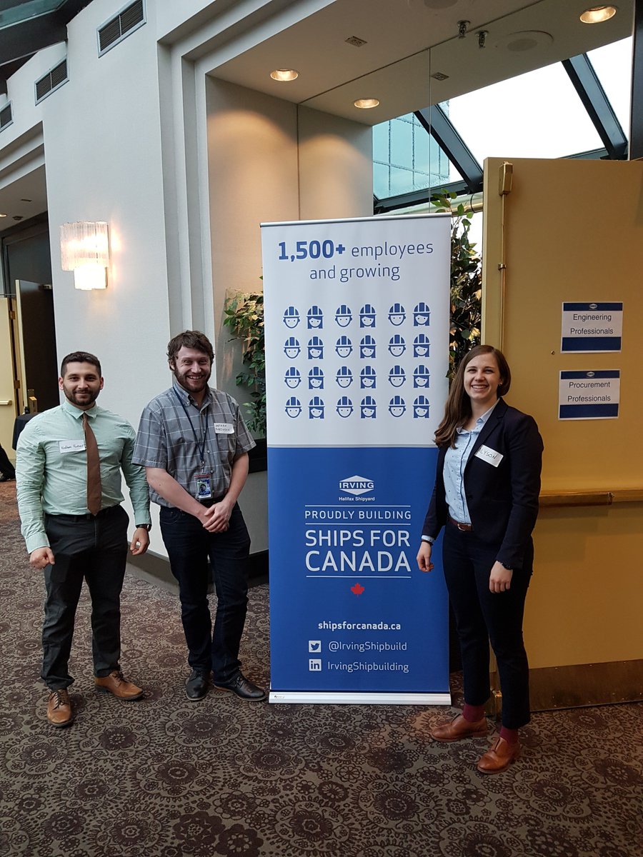 IrvingShipbuild's tweet photo. Don't let the rain stop you, our team will be at the DoubleTree by Hilton Halifax Dartmouth (101 Wyse Rd) until 8:00PM recruiting experienced #enigneers and #procurement professionals to join our team! https://t.co/8r37t9uSfp