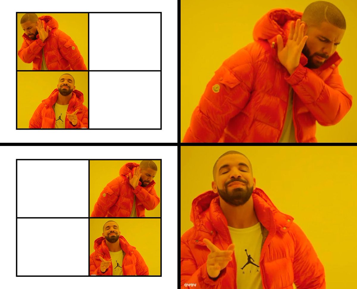 Drake Meme Format Seatledavidjoelco