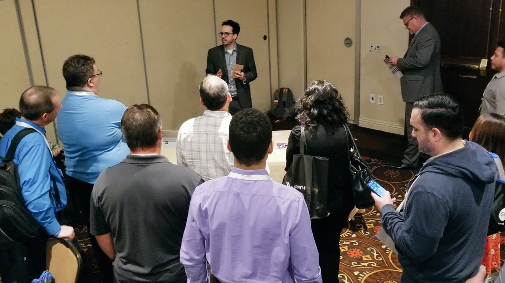 Snehalstocks's tweet image. Brian Mitchell @SciNVtech sharing information about #CyberSecurity programs in Nevada like @SANSInstitute #CyberStart and getting more young female students interested in technology. #GirlsGoCyberStart #GirlsInSTEM #girlsintech #nvsym #NVIT2018 #VegasTech