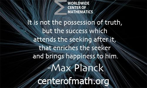 sirJamesLindsay's tweet image. &quot;@centerofmath: Some #WednesdayWisdom from Max Planck! #DoMath https://t.co/YOiR3aPg9K&quot;