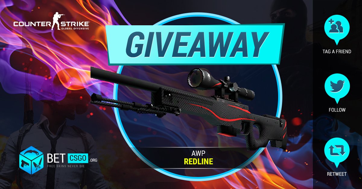betcsgoorg's tweet photo. 💥 10 HOUR FLASH GIVEAWAY! 💥

To Enter:
✔️ Retweet
✔️ Visit Bet-CSGO: https://t.co/NvvZxGsed1     
✔️ Follow: @betcsgoorg                                        
✔️ Tag a friend
✔️ Turn on our Twitter notifications

#CSGOGiveaway #CSGO #csgoskins #CSGOGambling https://t.co/LwrXEbaZk3