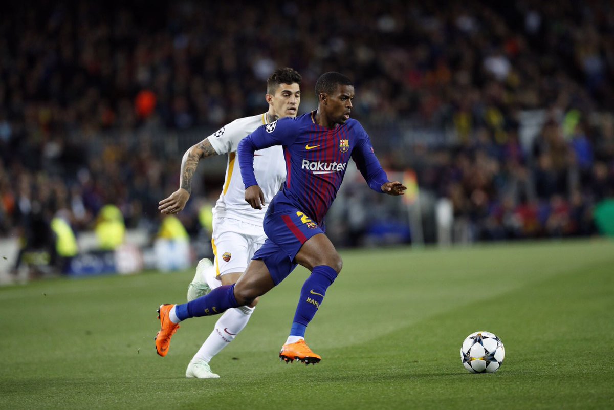 FCBarcelona_cat's tweet image. ⏰ Comença la segona part al Camp Nou! (1-0) 
 👏 Som-hi Barça! 👏
  🔵🔴 #BarçaRoma #ForçaBarça