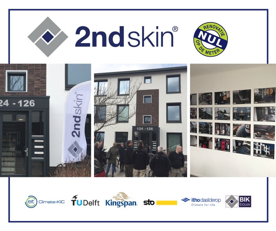Veel belangstelling voor de bijeenkomsten inclusief rondleiding op het 2nd skin®project in Vlaardingen van <a href="/WaterwegWonen/">Waterweg Wonen</a> ! Er is veel interesse vanuit de woningcorporaties en duurzaamheidsinstanties. Interesse? Neem contact op met @OnnoWal of laat het weten via info@bikbouw.nl