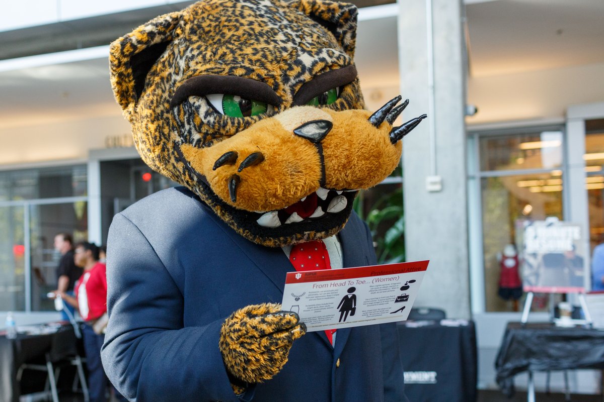 Need a job, internship, or just want to learn about a career? Get your resumes ready because the #IUPUI Career Fair is coming to you! 👔💼 
🗓️: Tomorrow, April 5
⏰: 12-3 PM
📍: CE 450