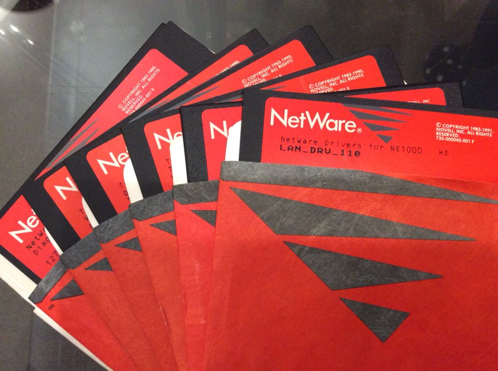 andynash99's tweet image. Look what I just found! #netware #novell #vExpert