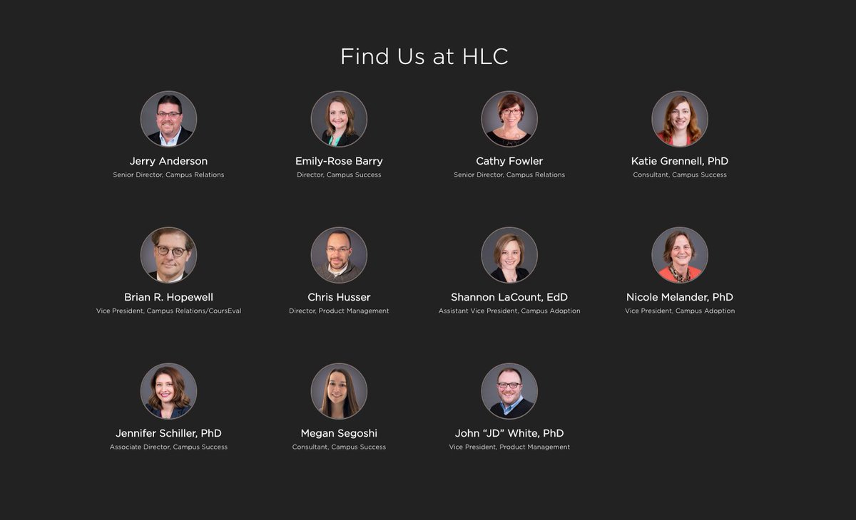 Attending #HLC2018 in Chicago this weekend? Check out what we have planned and how to connect with us: goo.gl/WHXKTi