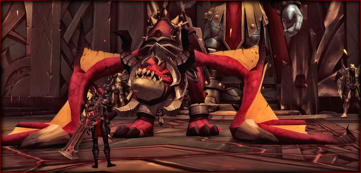 Imperious0212's tweet image. ⚝ #ClassMount for my #Warrior!
#Warcraft|#Skyhold|#TrialOfRage!