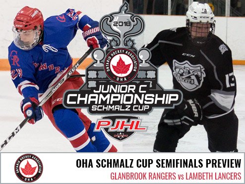 Ontario Hockey Association (@ohahockey1) on Twitter photo 4 <a href="/PJHLOntario/">PJHL</a> teams remain in the chase for the 2018 #OHASchmalzCup: Glanbrook Rangers, <a href="/Chiefs_JrC/">Lakefield Chiefs</a>, <a href="/LambethLancers/">Lambeth Lancers</a> & <a href="/StaynerSiskins/">Stayner Siskins</a>. Click here for a preview of the Semifinal Series between the Glanbrook Rangers & Lambeth Lancers:
ohahockey.ca/view/oha/news/… 4 <a href="/PJHLOntario/">PJHL</a> teams remain in the chase for the 2018 #OHASchmalzCup: Glanbrook Rangers, <a href="/Chiefs_JrC/">Lakefield Chiefs</a>, <a href="/LambethLancers/">Lambeth Lancers</a> & <a href="/StaynerSiskins/">Stayner Siskins</a>. Click here for a preview of the Semifinal Series between the Glanbrook Rangers & Lambeth Lancers:
ohahockey.ca/view/oha/news/…