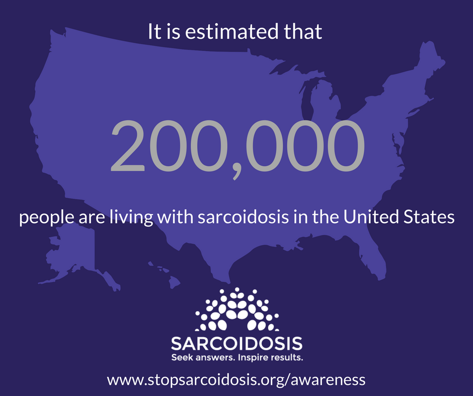 stopsarcoidosis.org/awareness
#StopSarcoidosis #SarcoidStories #SarcoidosisAwarenessMonth
