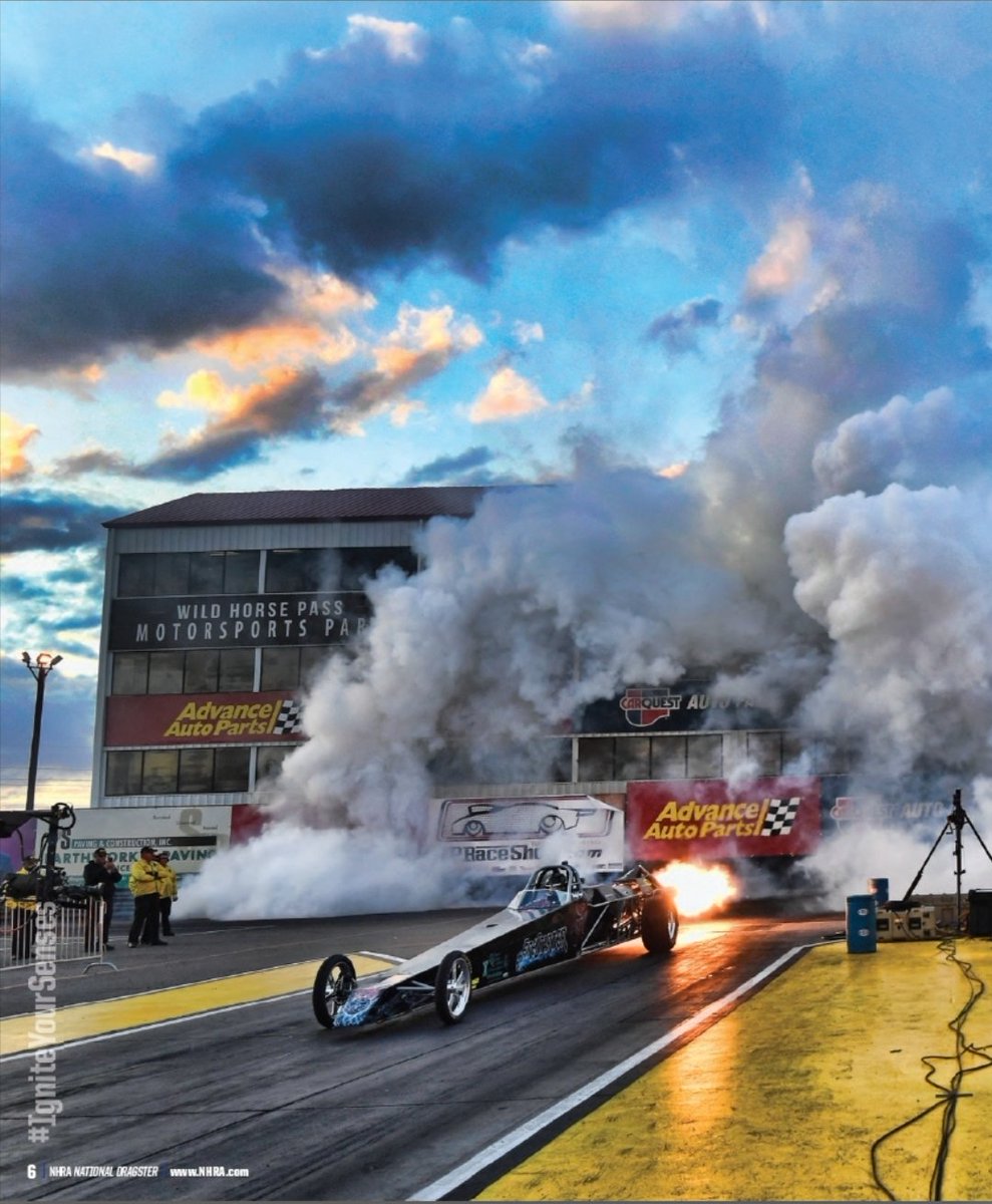 FireStarterJet's tweet photo. Lets talk about capturing a memorable weekend in print -  Thank you @NHRA for the spread in the latest issue of National Dragster Magazine! Check out pg 6 and 7.🔥

TMS Titanium
@sunbuggy
Stupid Fast Racing 
#IGNITEYOURSENSES
#jetcars #firestarter https://t.co/IFxGULnKhw