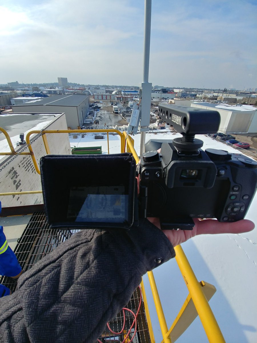 We produce training videos too! Here's a lil pic from one we shot last week for a new #yeg client. Contact us today for more info! pointofviewmedia.com #yegvideo #corporatevideo