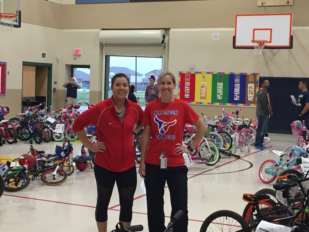 1st Bike Rodeo at Kallison today was fantastic!  So proud of our students and thankful for our awesome teachers and volunteers!  <a href="/NISDKallison/">Kallison Elementary</a> <a href="/kallisonrotatio/">Rotation Specialists</a> @raven_moreno6