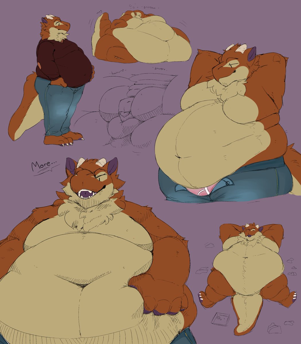 Way overdue sketchpage for <a href="/Nixxicus/">SnoozeDragon</a> ! had a ton of fun with this, you'll feed him more wont you?