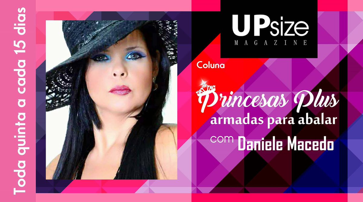 upsizemagazine's tweet image. #Pluga na colunista e #modelo #plussizefashion @Danielemacedo30 em #PrincesasPlusArmadasParaAbalar que homenageia todas nós #mulheres!Clica: goo.gl/GJb8PJ