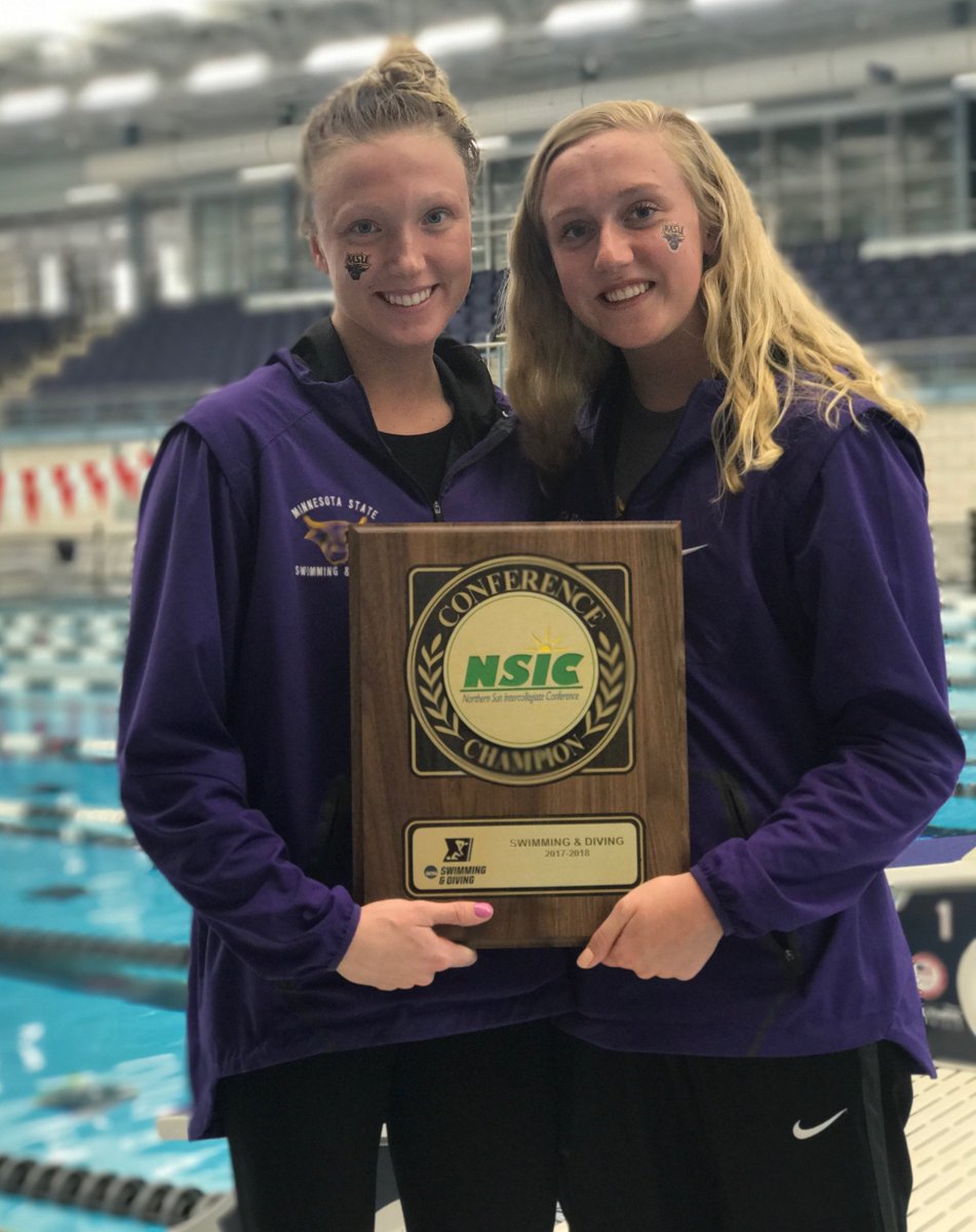 Hake sisters take winding paths to compete together for Mankato State swim and dive southernminn.com/faribault_dail…