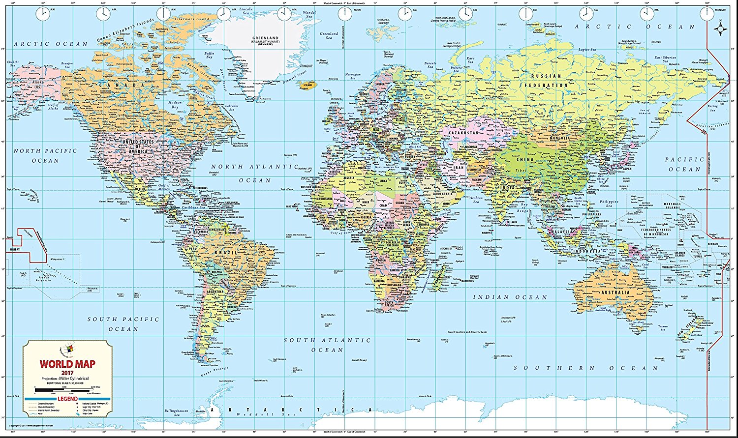 World Map With Everything Labeled Mow Amz On Twitter: "A Stunning Map Of The World, With Detailed  Geographical Features For A Child's Bedroom Or Living Room Or A Office  Space. Https://T.co/Qa3Zfhvr2Q #World #Map #Geography #Office #Boardroom  #Kid