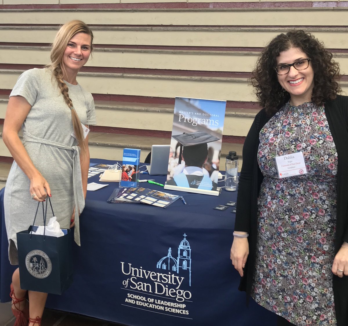 Congrats Nicole Neutzling from the Uruguay American School. You get to take home a little piece of San Diego! #AASSA18