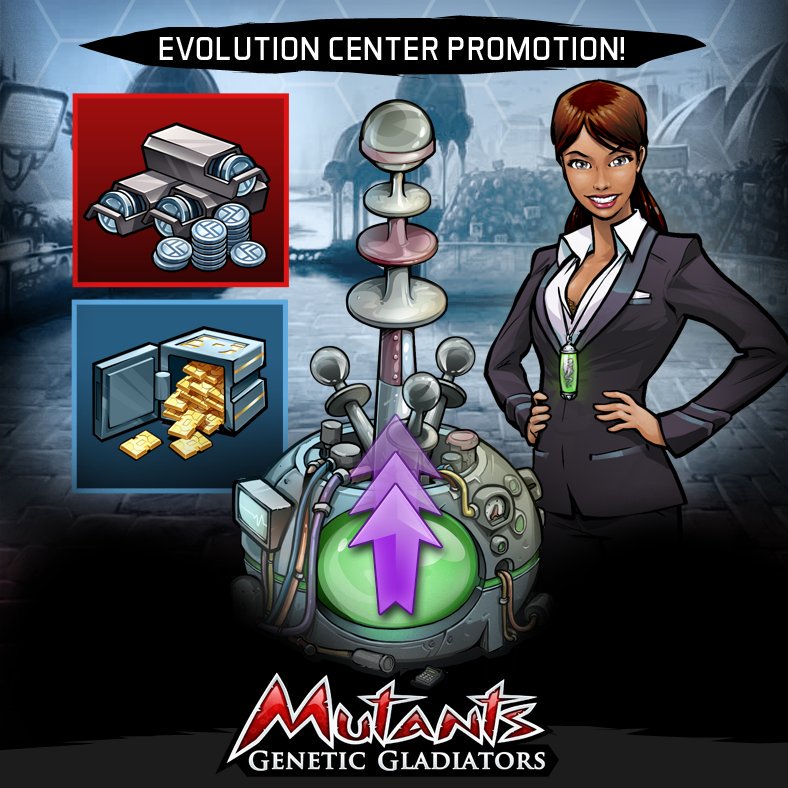 ✦ TECH CENTER PROMOTIONS! ✦
Psy Captains,

Only 48 hours to benefit from Tech Center promotions in Gold AND Credits!
Don't miss you chance to level-up and bring your mutants to a whole new level!

Play MGG -> bit.ly/2pAVhYf