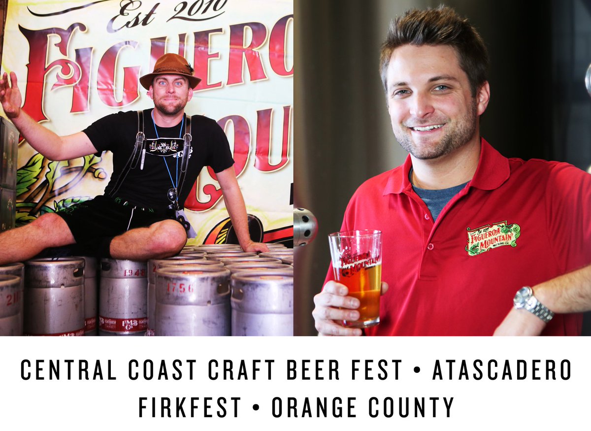 Which #FigFam member will you hang out with Saturday? Find Kevin at the #OC <a href="/Firkfest/">Firkfest</a> w/a firkin of Red Rock Imperial Red + Cashmere, mango, habanero, whiskey-soaked oak. Tony is at the #CentralCoast #craftbeer fest w/ Zero to Sexy, Gleis 9, Mosaic, or Punch Bowls IPA!
