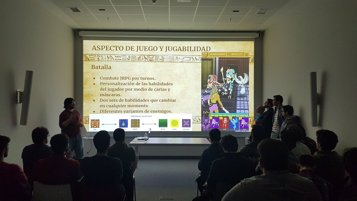 CellGameStudio's tweet photo. Hoy hemos presentado nuestro #ProjectEgypt para @VideojuegosUMA
¡Esperad más detalles muy pronto!
#indiedev #indiegame #indiegamedev #indiedev #indiegame #indiegamedev https://t.co/CgueLcdjKJ