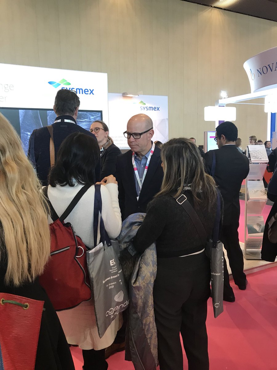 MagseedSurgery's tweet photo. A big thank you to both Prof Michael Alvarado (UCSF) and Prof Smeets (KU Leuven) for being the experts in our Magseed ‘meet the experts’ session at #EBCC2018. So popular we had to run them again.
#BreastCancer https://t.co/F2oJZmzBrW