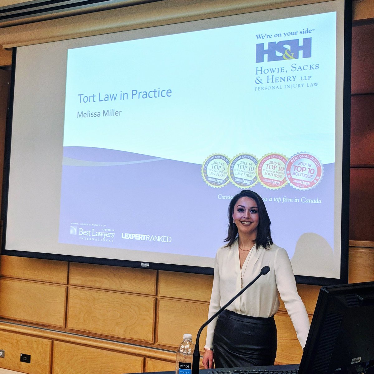 MeMiller777's tweet photo. Imparting so much knowledge on young minds... Had a blast!!! @hshlawyers #dalhousie #tortlitigation https://t.co/9rggpnYCgS