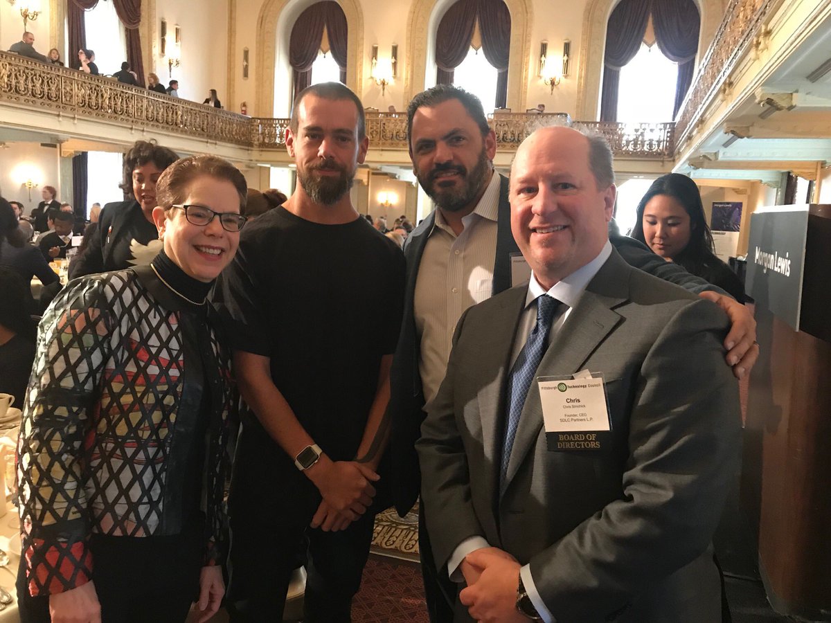 jasonwolfe's tweet image. Thanks to @jack for visiting #Pittsburgh and sharing some wisdom! @pghtech @MorganLewisLaw