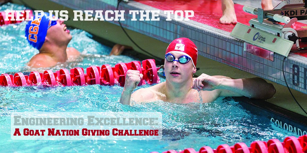 WPISwimDive's tweet photo. Athletic alumni/ae, have you participated in the Goat Nation Giving Challenge yet? Make your gift to help us unlock a share of $10,000 in additional funding https://t.co/Xn1yVrbras #wpigoatsgive https://t.co/g5vgb6LYP4