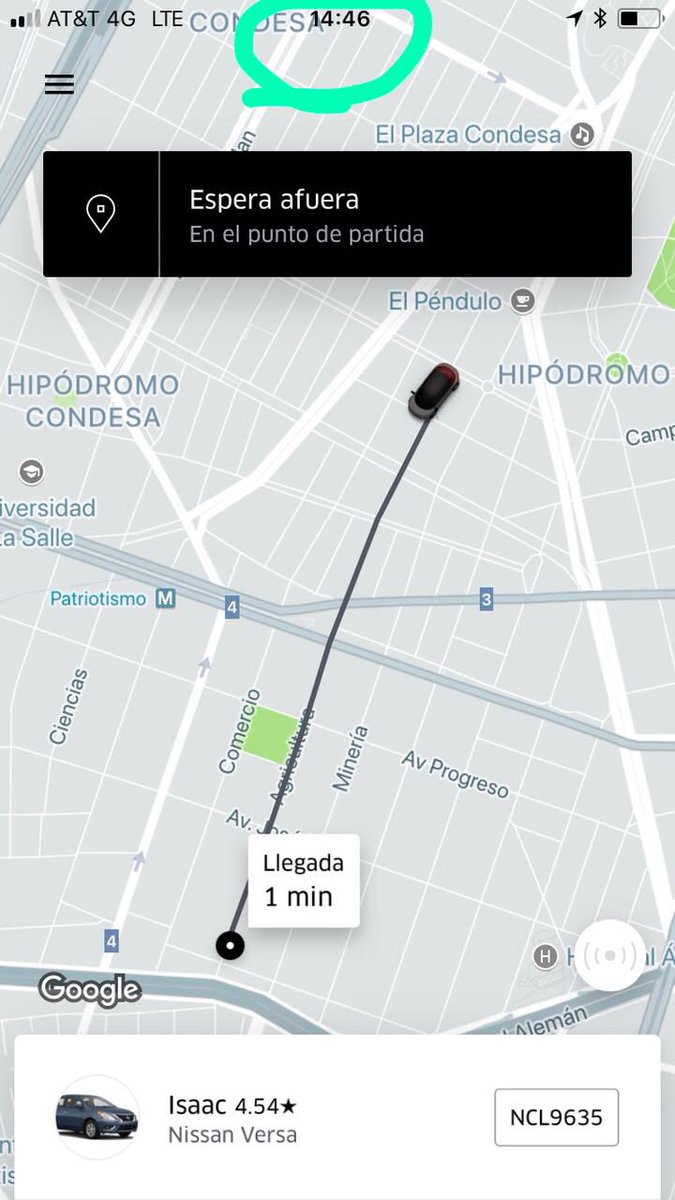pabloleonolea's tweet photo. @Uber cada vez peor! Me dice el uber pool: pide x, codo. Lleva 45 minutos en el mismo lugar con tal de no cancelar.  #fatal #ubermexico @ubermexico https://t.co/p1BBEFWkGW