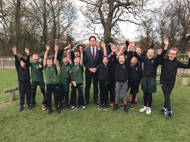 MountnessingSch's tweet photo. Thanks to @alexburghart MP for visiting our school today. https://t.co/AcHq8RRCRS