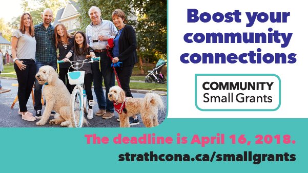 Residents encouraged to apply for #strathco  Community Small Grants. Plan something great for your neighbourhood! ow.ly/nEgd30j7W8t #shpk