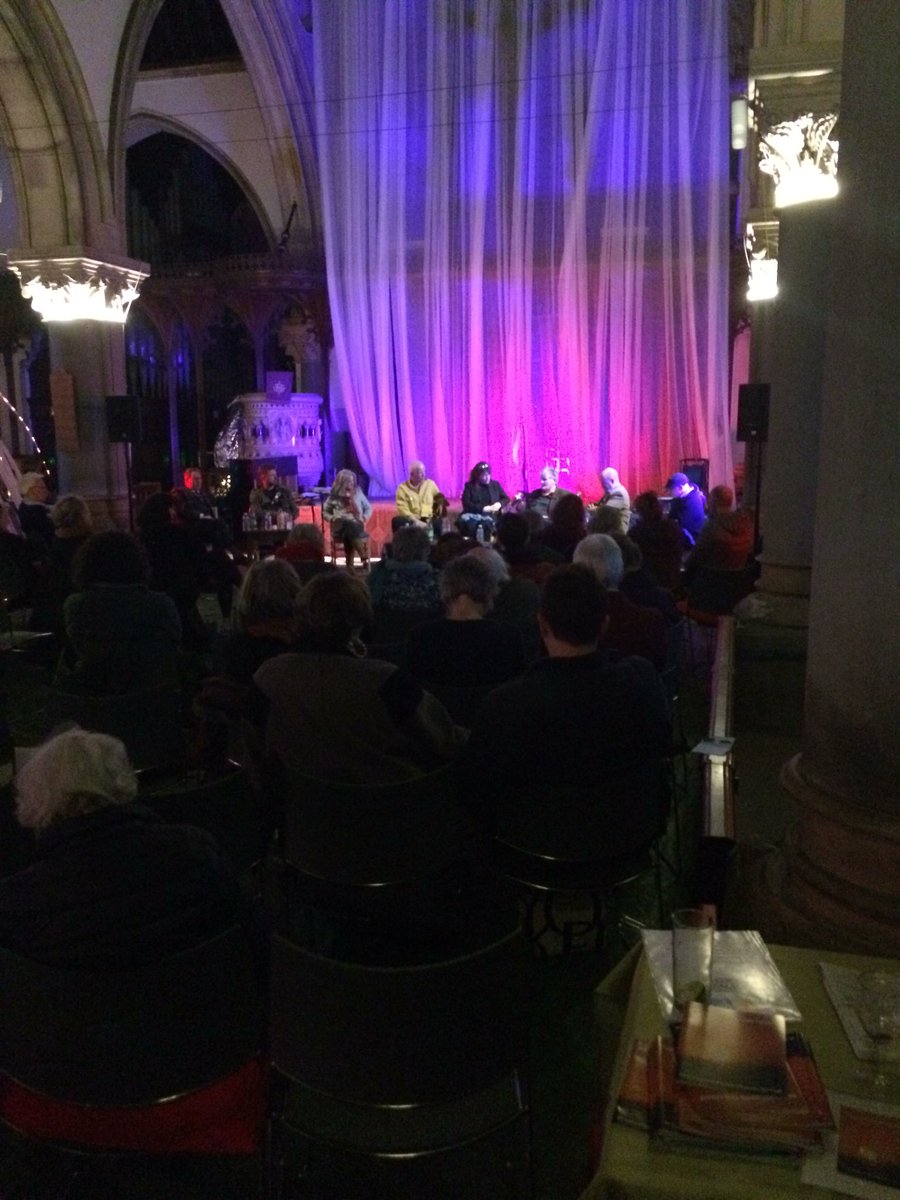 The church is packed for our panel debate on the meaning of #truewealth 
<a href="/StLaurenceFutur/">St Laurence Church</a>