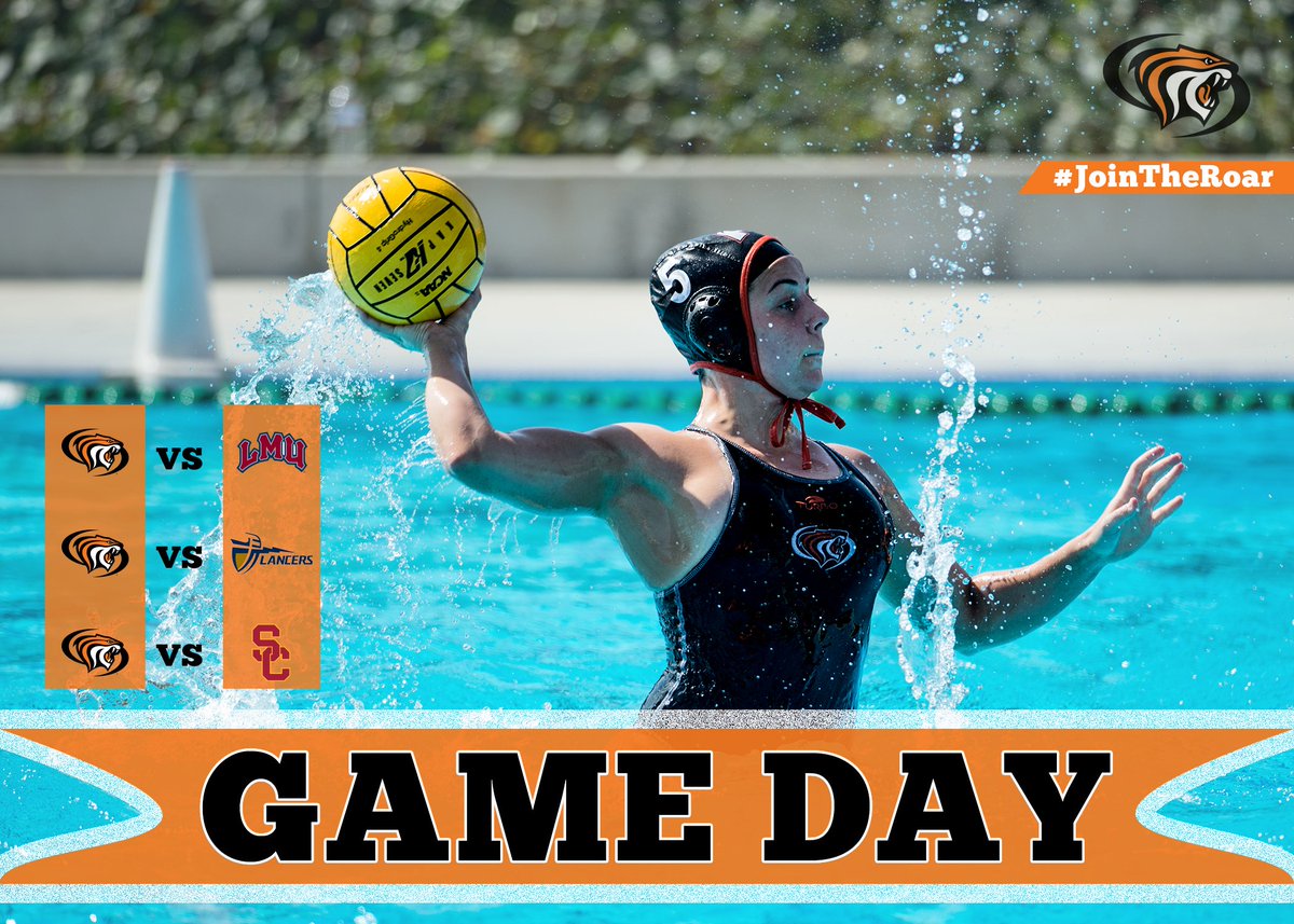 Pacific women's water polo travels to Southern California for games against LMU, Cal Baptist, and USC. The Tigers face the Lions today at 4:00 p.m. #JoinTheRoar