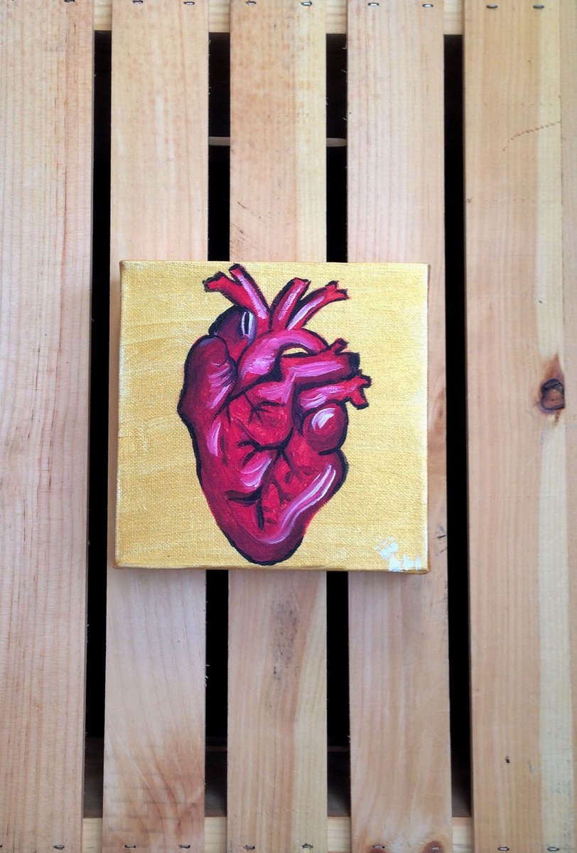 artsofpa's tweet image. Eat your heart out! This painting is now on sale! Visit our shop and check out the new, reduced price items. Don't miss out on a good deal! ❤️ artsofpa.bigcartel.com