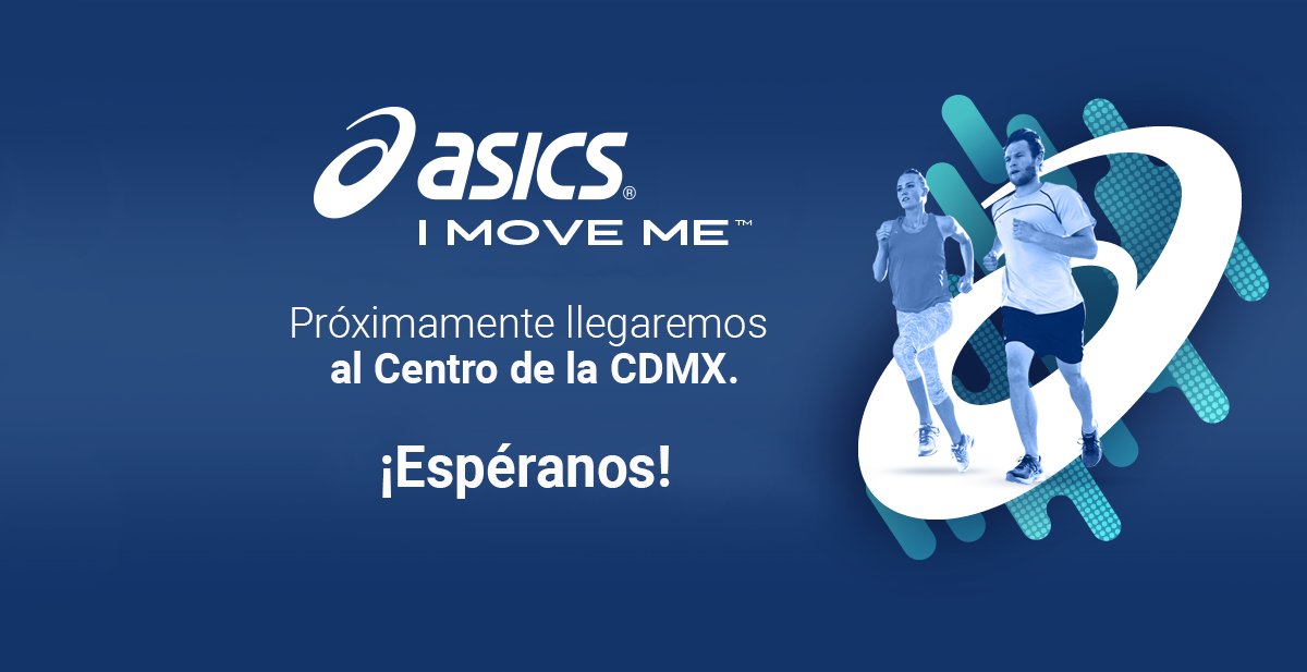 ASICSmexico's tweet photo. Dejaremos esto por aquí ... 

Nueva tienda en la CDMX ¿nos acompañas? #ASICS https://t.co/AoJUyQaObK