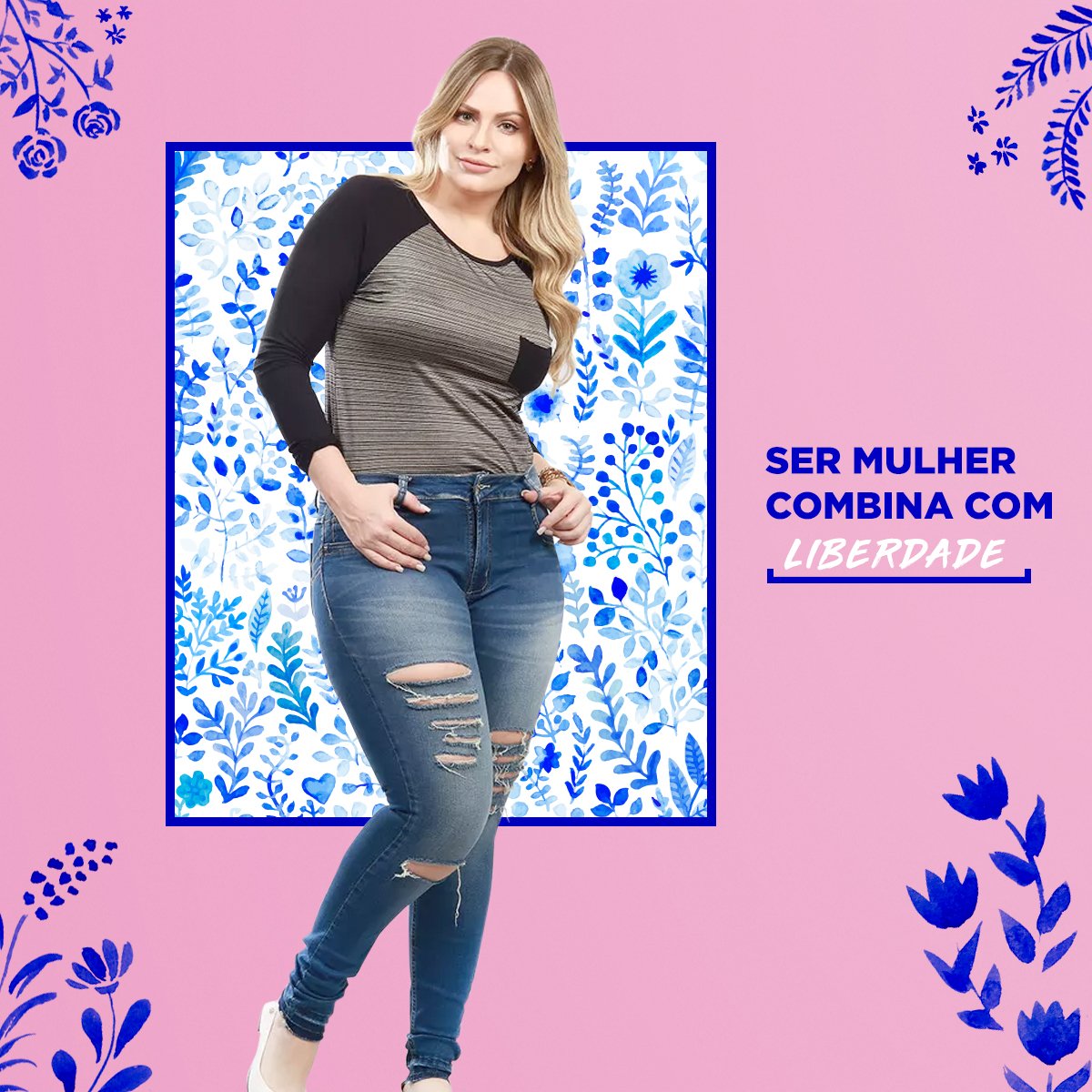 Sinta-se livre para ser quem você é. 
❤