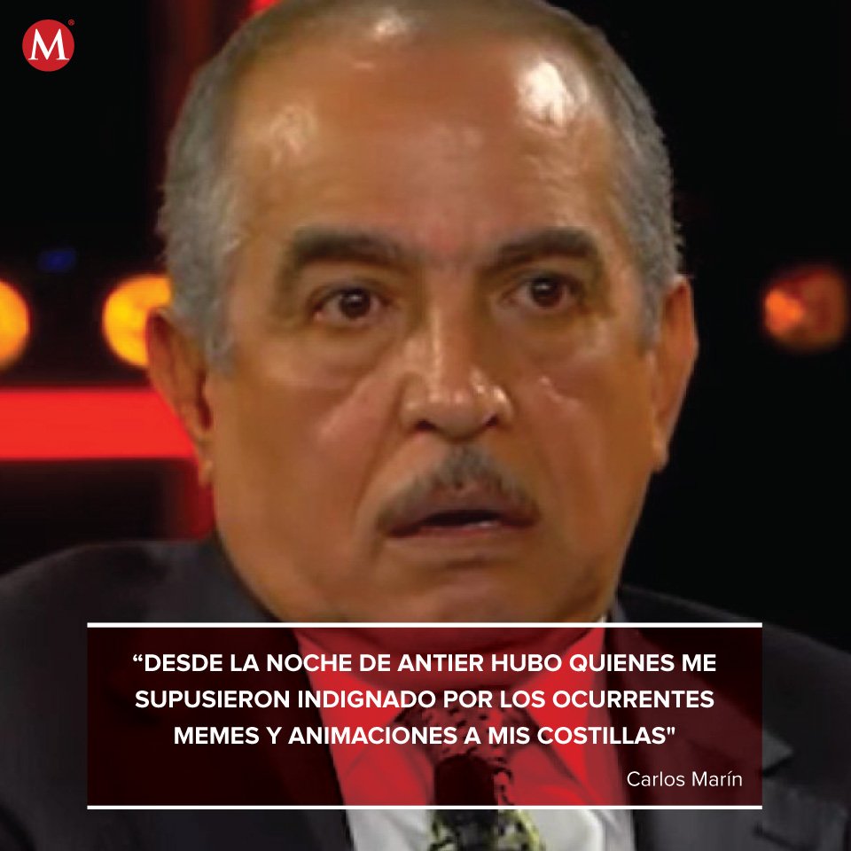 Milenio's tweet photo. #ElAsaltoALaRazón | ¿Qué opina Carlos Marín de los MEMES que provocó #AMLOenMILENIO? 

Aquí te lo cuenta en su columna de hoy https://t.co/wfWGb0umNo https://t.co/RPQemQIGK5