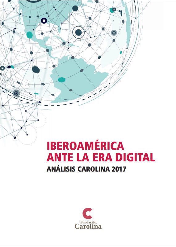 Red_Carolina's tweet photo. Ya está disponible para descarga la publicación "Iberoamérica ante la era digital", que recoge las sesiones del grupo de #AnalisisCarolina  https://t.co/CHgcOzMjgJ https://t.co/cdvn54bgj5