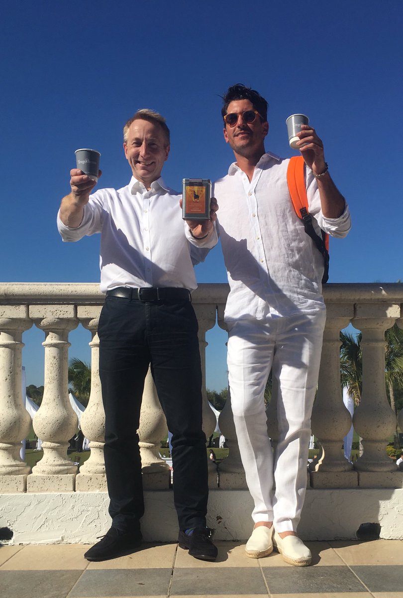 JonathonJGT's tweet photo. US Polo Captain @NicRoldan approves @Tregothnan #SunsetPolo @WanderersClub1 fundraiser #tea https://t.co/6yeN8pPE0S
