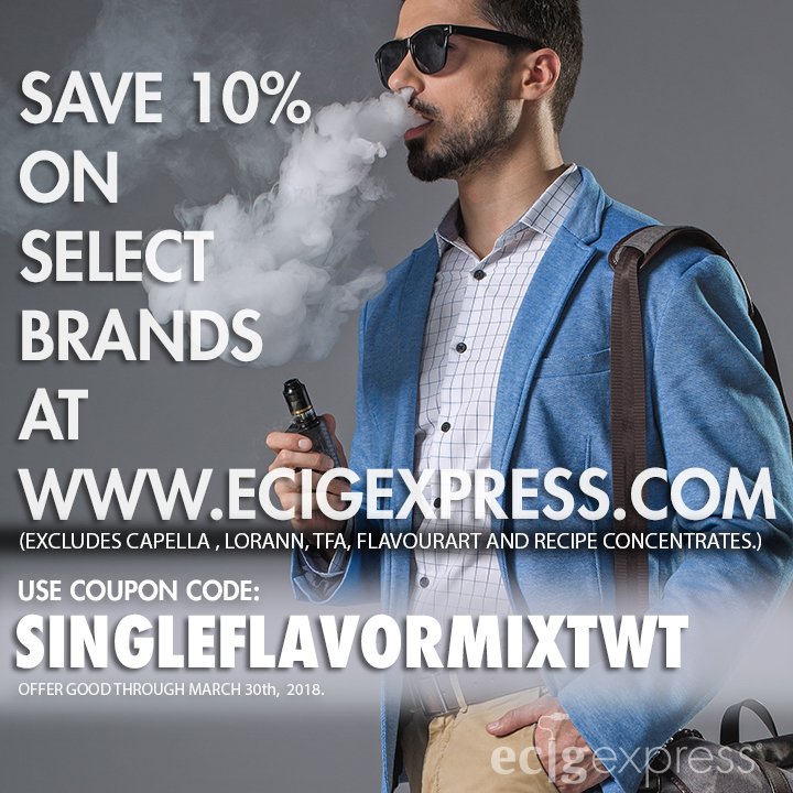 ecigbellingham's tweet photo. New social code is up! Have an EXCELLENT weekend!
https://t.co/oFaqwjOySV https://t.co/75bi35d7Ot