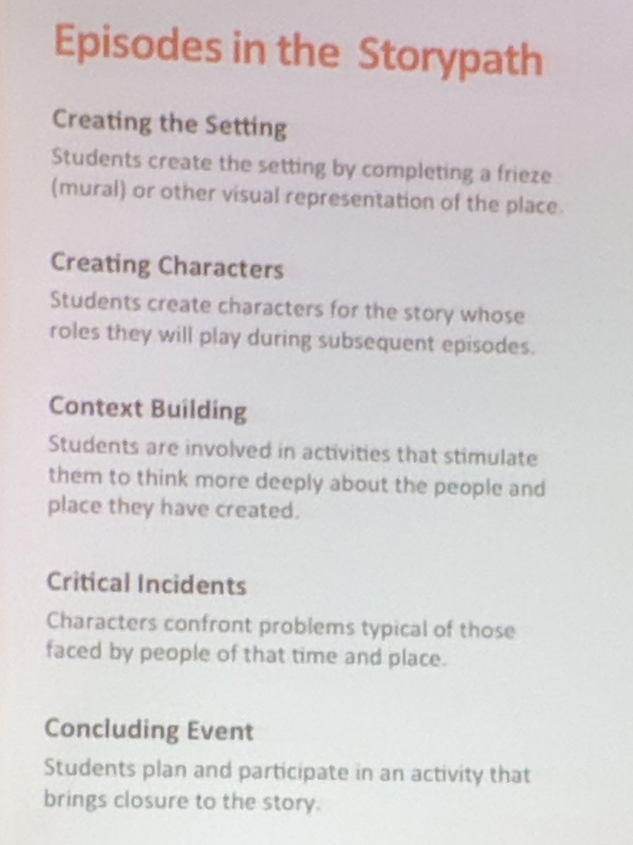 nflynnseattle's tweet photo. Storypath integrates content and social emotional learning. Reminds me of your #NEUNExT empathy units, @MsTranholt and Diana Ryan! #HPSteachlead at #WABE2018 https://t.co/5guxuOGgvo