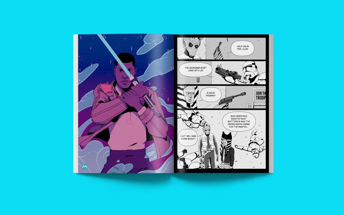crashedasteroid's tweet photo. STAR WARS COMIC ALERT! Check out this #StarWars anthology #comic Lots of comics and #illustrations !!! #SmallPress #StarWarsZine #MayTheForce #art #design #DarkSide
👇Get your copy here 👇
https://t.co/ndqNEeYEgp https://t.co/xBUD4ChTaU