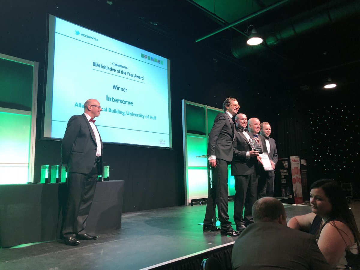 CCIHWYAwards's tweet photo. BIM Initiative of the Year sponsored by @ClassofYourOwn winner is the Allan Medical Building, University of Hull @IRVconstruction https://t.co/ekxoj27BnB