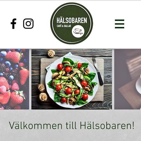 Twitter! Idag öppnade min vän <a href="/Patstroem/">Patrik Ström</a> Hälsobaren i Örnsköldsvik. Bor ni där eller har vägarna förbi. In och ät lunch eller fika. Inget tips, ett krav!!