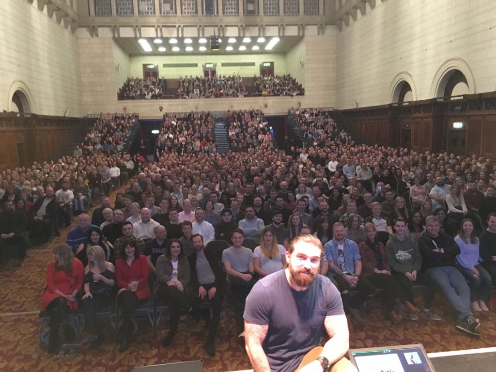 antmiddleton's tweet image. Thank you Southampton... full house, miles back 😂 #antmiddletonontour #zeronegativity #positiveforwardthinking