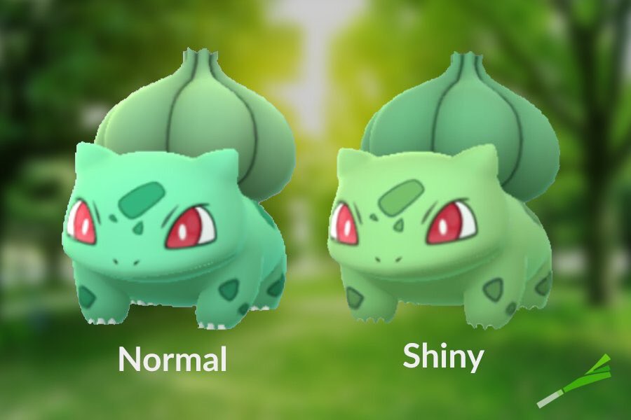 Pokemon Let's Go - Shiny Bulbasaur 